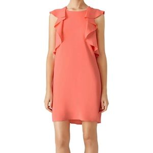 BCBG Jenni Dress In Pink Coral